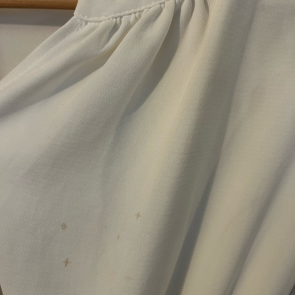 Zara White Goddess Dress Size S - Picture 7 of 9